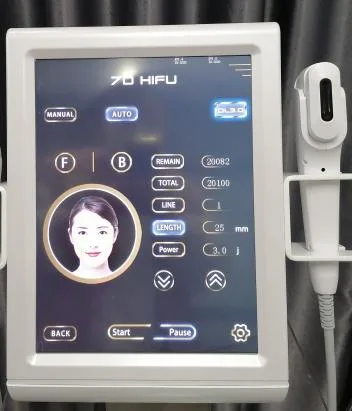 Beauty Machine Face Lifting Intensity Focused Ultrasound Anti Wrinkle Skin Tightening 7D Hifu Vaginal RF Vmax Liposonic