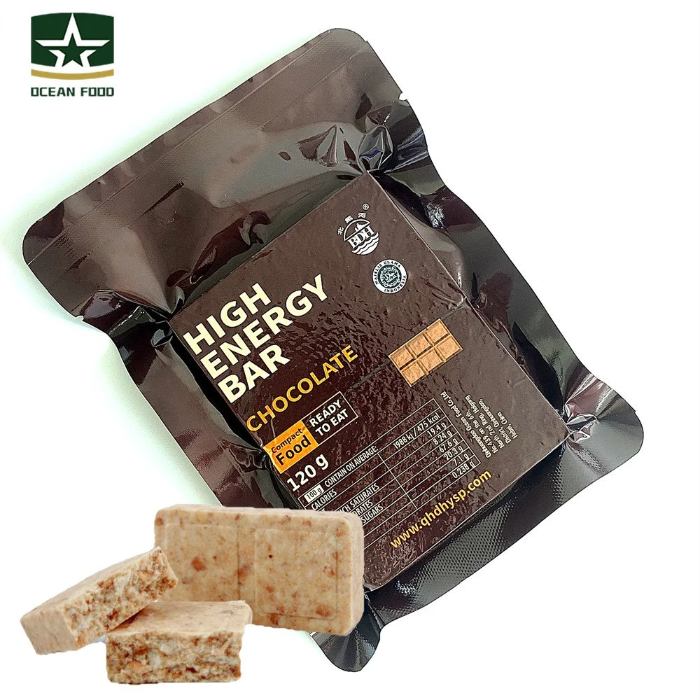 Factory Chocolate High Energy Food Ration Supply Ready to Eat Multivitamin Bar 5% off