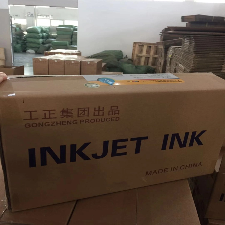 1L Packing Gongzheng Eco Solvent Ink for Gongzheng Thunderjet Printer Vinyl Flex Sticker PVC Pet Printing Ink Pigment Ink for Digital Printer Made in China