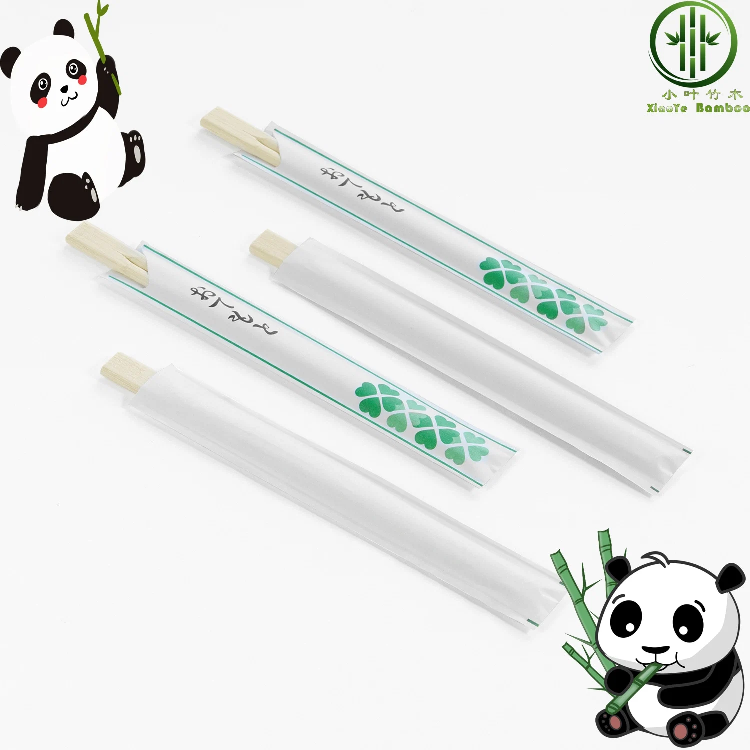 100% Chinese Natural Twins Bamboo Chopsticks