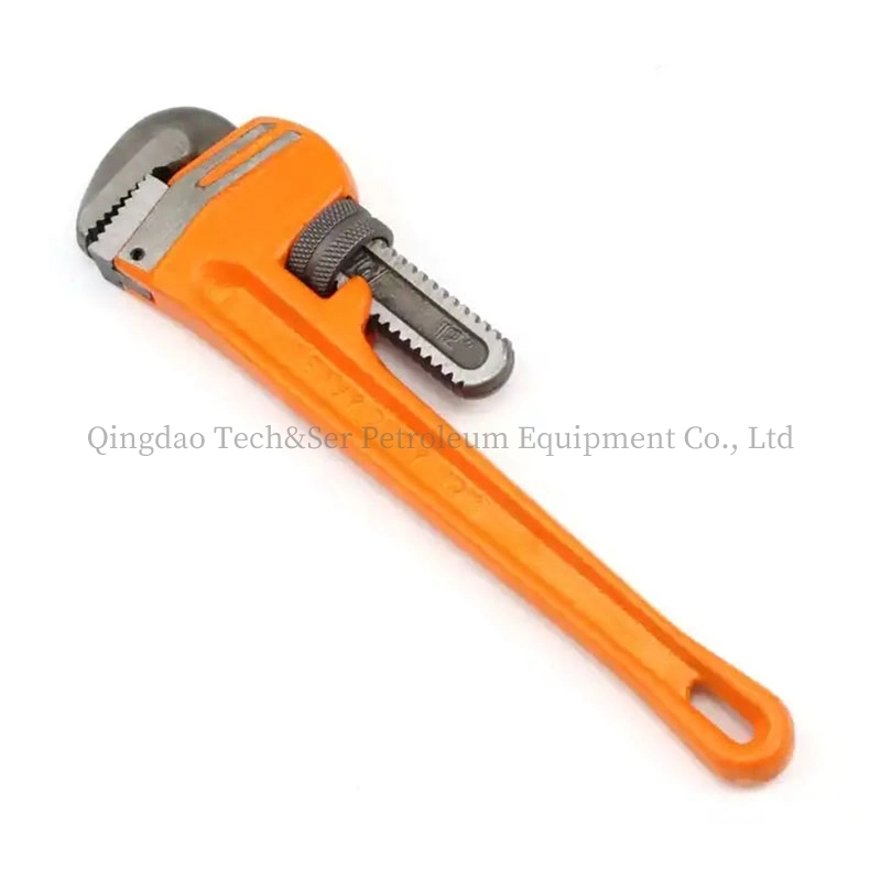 14-Inch Heavy-Duty Shandong Qingdao Pipe Wrench Pipe Fitting Wrench