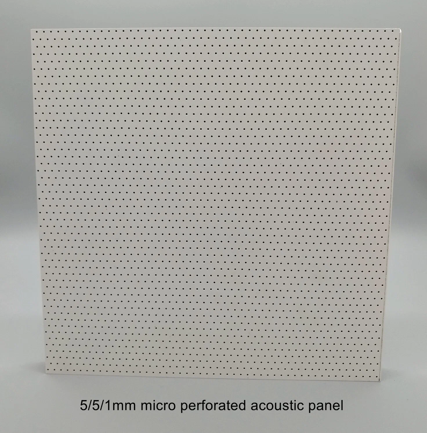 32/32/6mm Straight Perforated Acoustic Panel for Wall and Ceiling Sound Absorption Solution