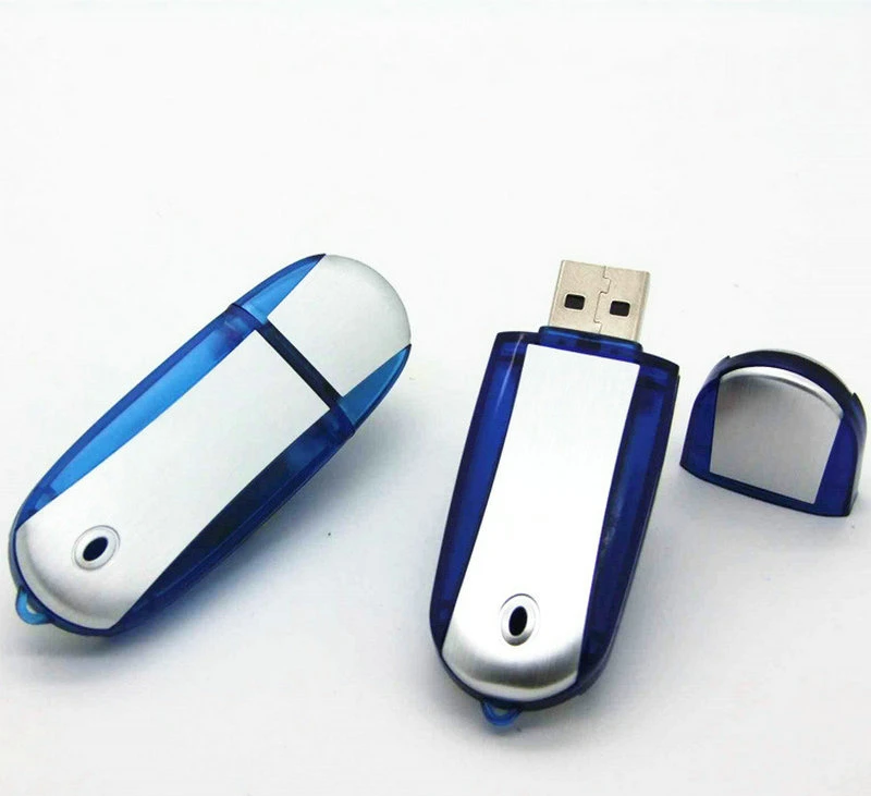 Coloridas de plástico de buena calidad, clásicos de plástico aluminio + Memoria Flash USB Stick Pen Driver