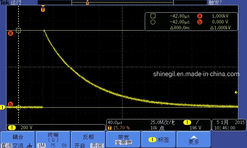 أجهزة اختبار EMC Tester Surge Test التي تبلغ 6 كيلو فولت مع التيار والفولطية المسبار