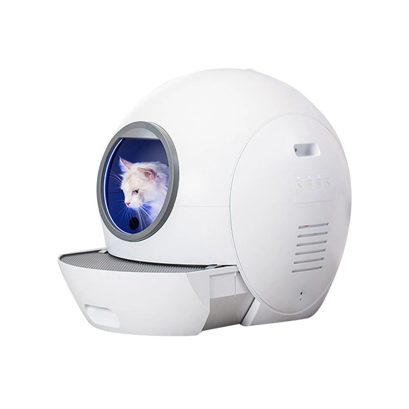 China Cat Toilet Box Automatic Cat Litter Box with Automatic Shovel Function