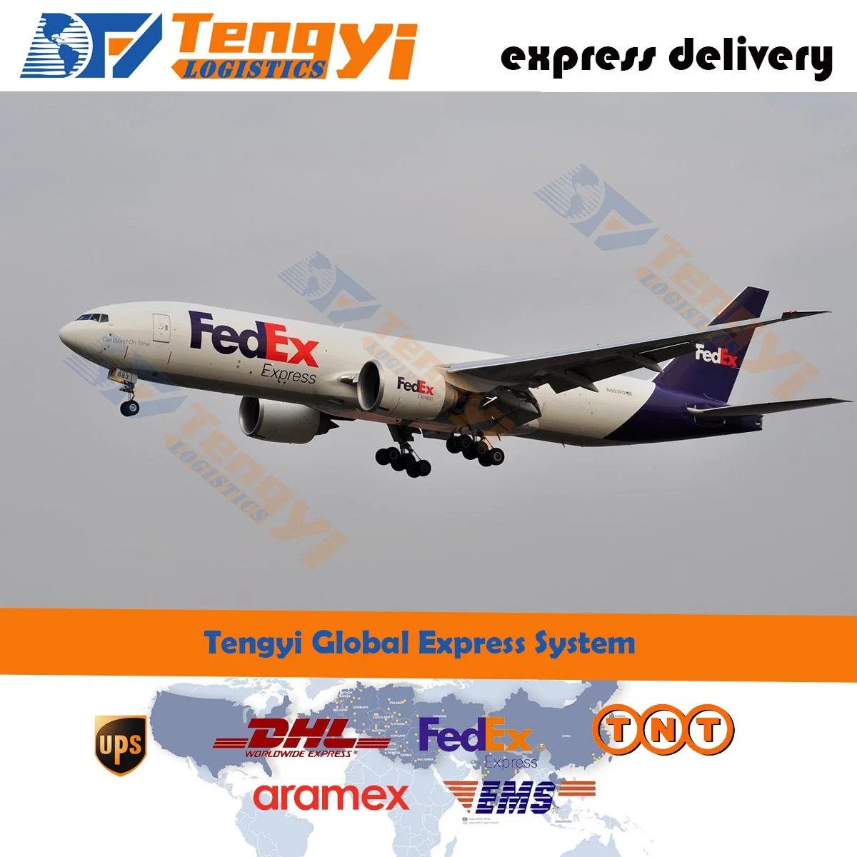 Professionelle DHL/UPS/FedEx/TNT/Aramex Express Courier Lieferservice für niedrige Versandkosten