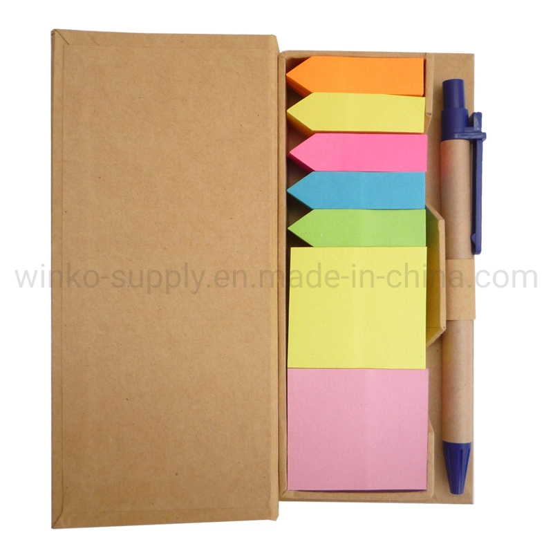 Portable Kraft Hard Cover Paper Circle Day Wheel Spiral Memo Pad for Wholesale/Supplier Stationery