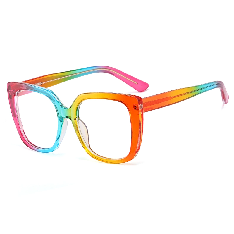 Rainbow Color Vooglam Tr90 Optical Eyewear Multicolor Ladies Glasses Eyeglass Frames