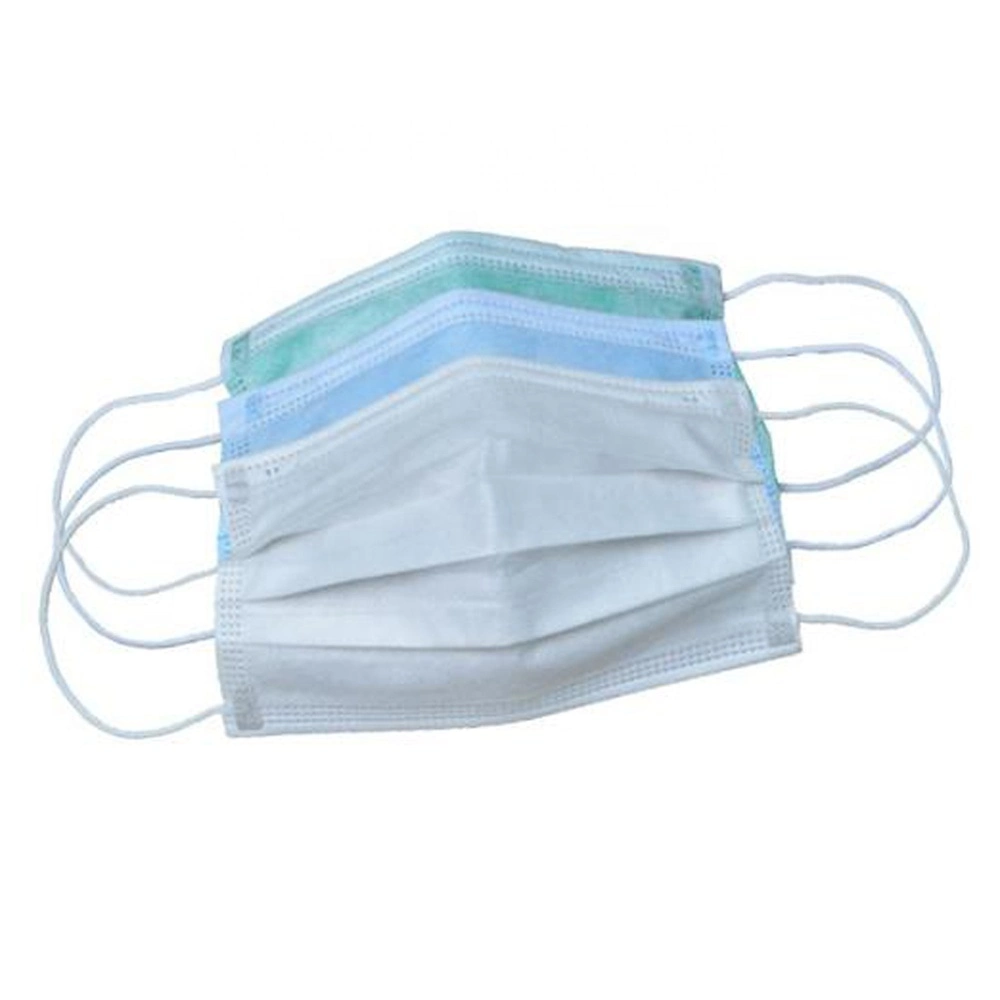 High quality/High cost performance Antiviral Non Woven 3 Ply Disposable Face Mask with Ear Loops