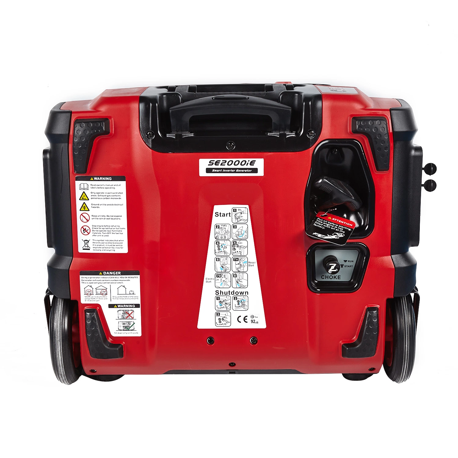 Generador de gasolina generador Inverter Digital de 2kw silencioso generador de gas portátil Genset 4 tiempos refrigerado por aire generador Inverter