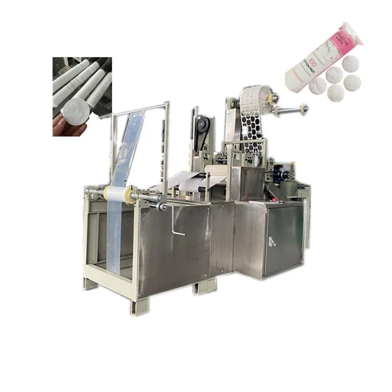 Machine de découpe de tampons de démaquillage machine de fabrication de tampons de coton à usage cosmétique
