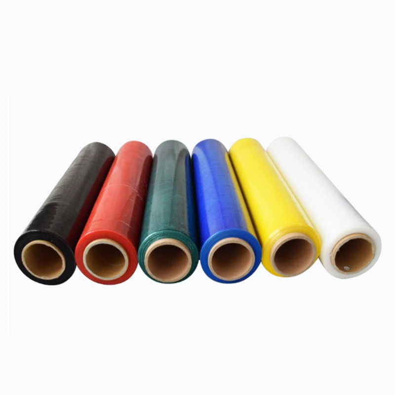 Factory Price Cast LLDPE Shrink Wrap Blue Black Yellow Pallet Stretch Film