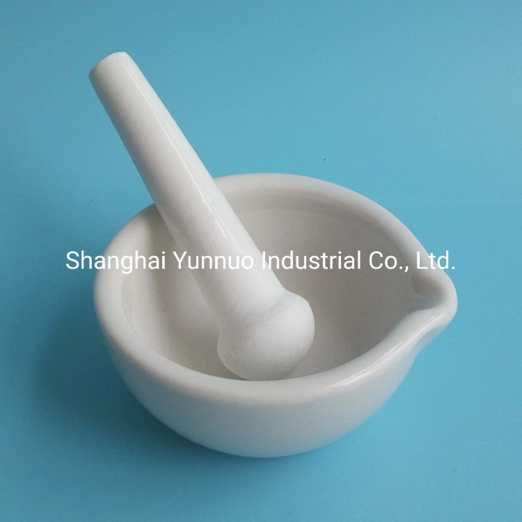 Ceramic Porcelain Mortar Pestle Sets for Laboratory