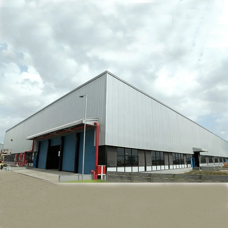 Commercial H Beam Multi-Storey Prefabricated Steel Structure for Warehouse Building