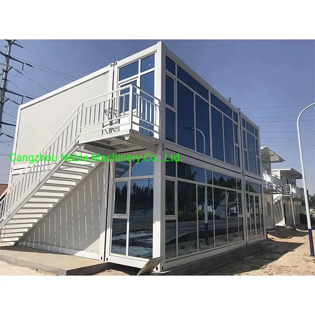 Light Steel Frame Prefab Sandwich Panel Home Vorgefertigten Container Office Haus