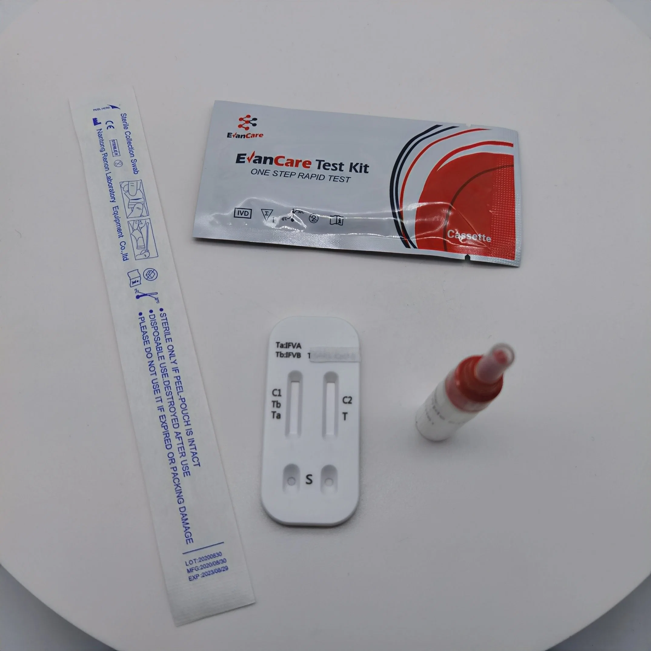 Antigen Antigen antígeno hisopo Test prueba de sangre Medical Test rápido para obtener como resultado de 10 minutos