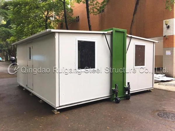 Qingdao Custom Made Prefabricated Modular Expandable Container House to City Free Design