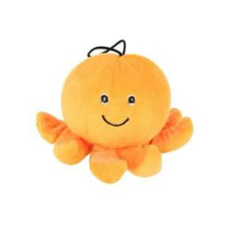 New Design Custom Plush Sea Animal Fish /Lobster/Sea Horsecrab/Octopus Pet Toy Cat Chew Toy Pet Squeak Toy