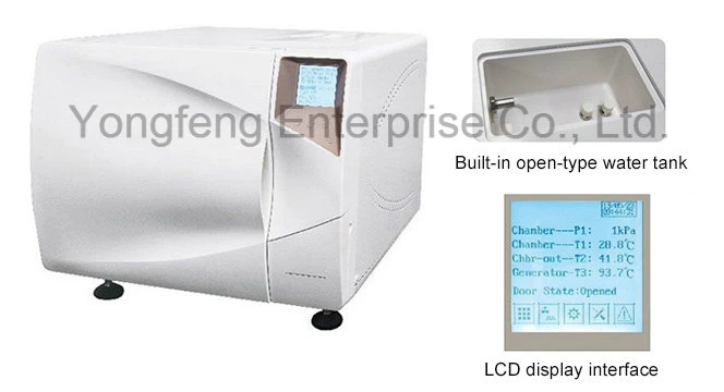 Hospital Table Top Automatic Pulse Vacuum Steam Autoclave Class B