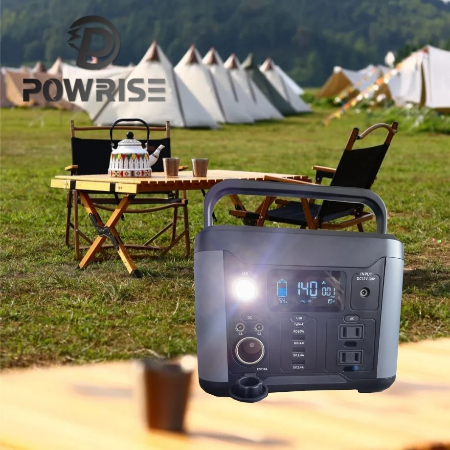 Großhandel Tragbare Outdoor Solar Generator Notfall-Backup Energie-Speicher Strom 220V Ausgang