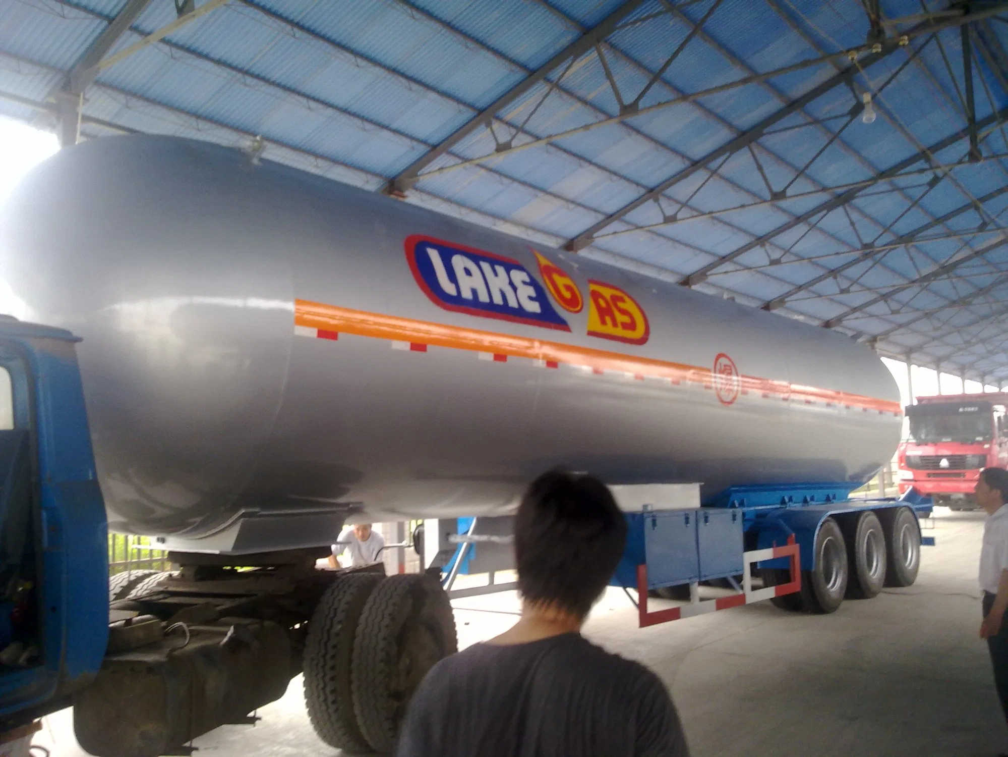 Sinotruk 3 Axles LPG Tanker Trailer for Sale