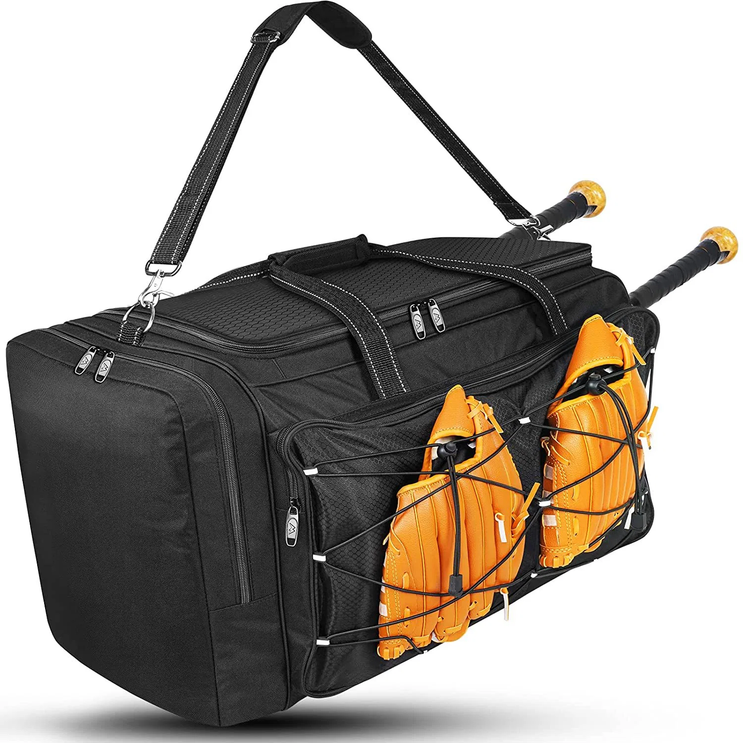 Extra Large Baseball Duffle Bag Catchers Gear for Equipment with Shoe Compartment Bl23797