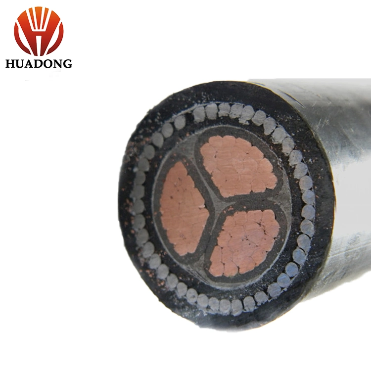 Henan Huadong 3 Core 50mm2 150mm 150mm2 185mm2 240mm 240mm2 XLPE Armoured Power Cable Wire