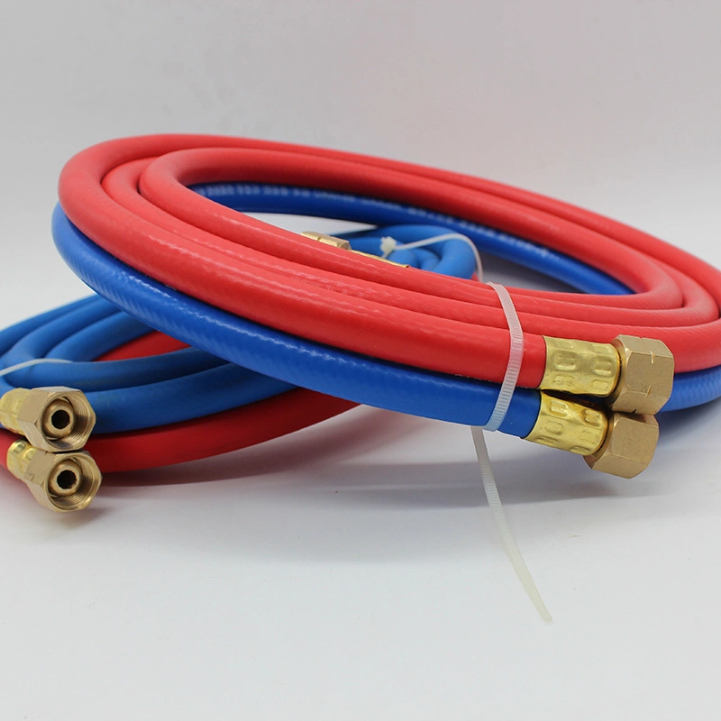 PVC 8.5mm Plastic Air Oxygen Acetylene Twin Welding Hose