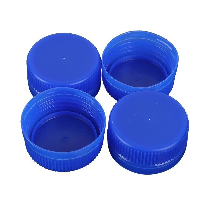 Custom Color White Blue Food Grade Plastic Bottle Cap Screw Closure Caps for Water Filling Capping Machine