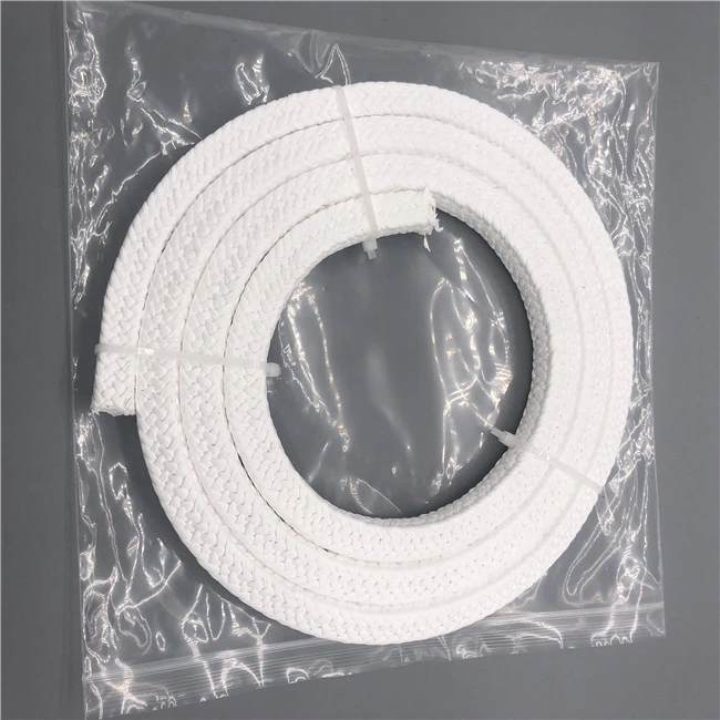 China High Temperature Sealing New Material Pure PTFE Fiber Gland Packing