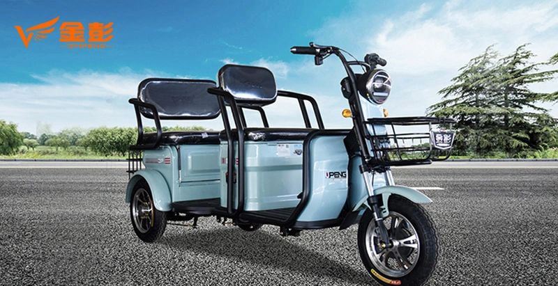 Jinpeng Brand Motorised Electric Powered Trikes Passenger for Adults