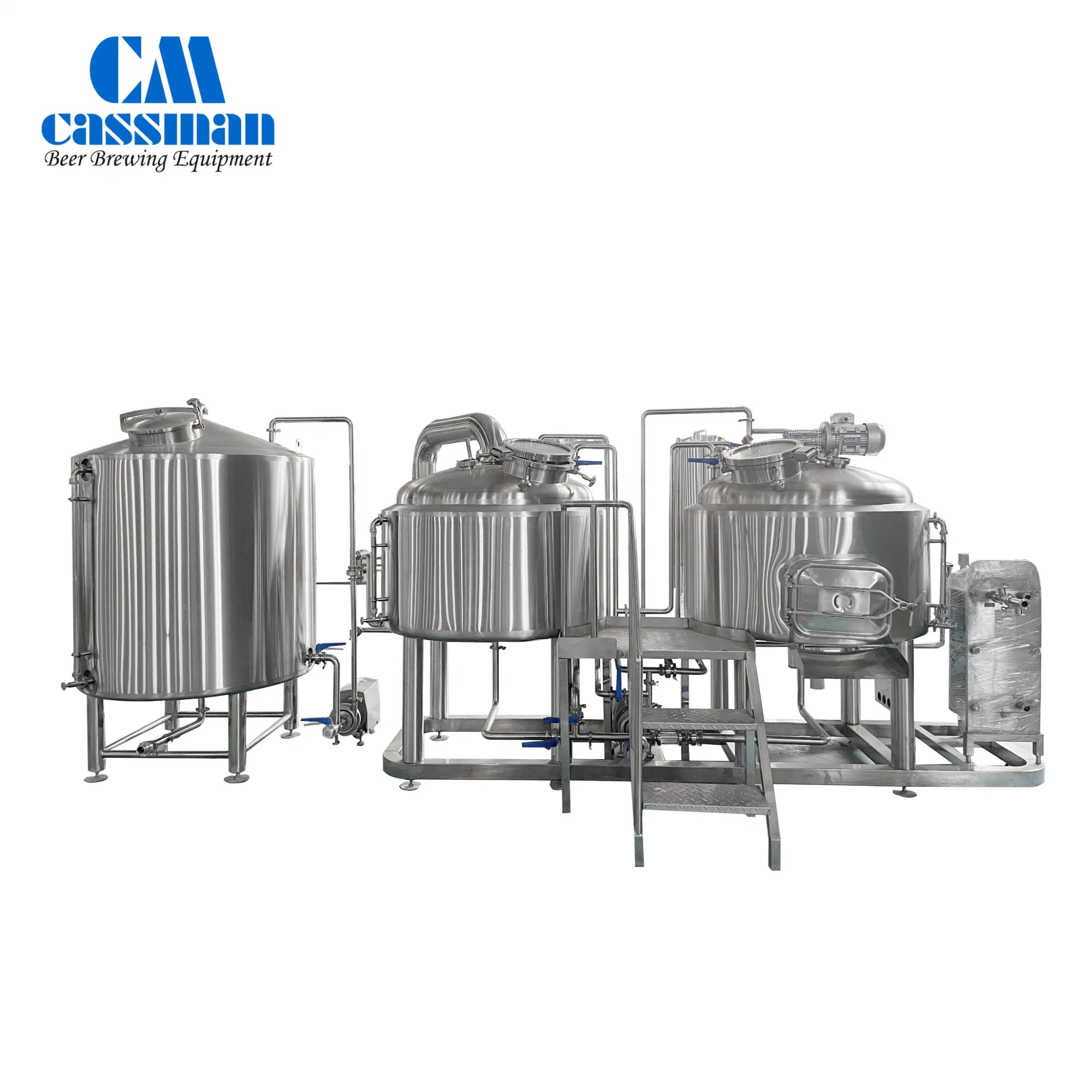 2000L Steam Heated Automatic Commercial Micro Industrial Craft Beer Brewing Equipment