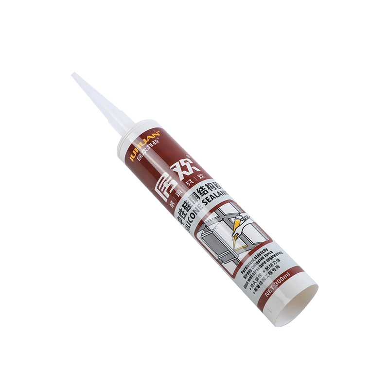 Cheap Price Acid Glass Glue White or Black Acidity Silicone Sealant