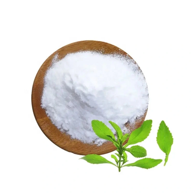 No después de amargura Extracto de Harina de hojas de Stevia Sweetener en polvo Precio 90% glucosilados esteviol glucósidos