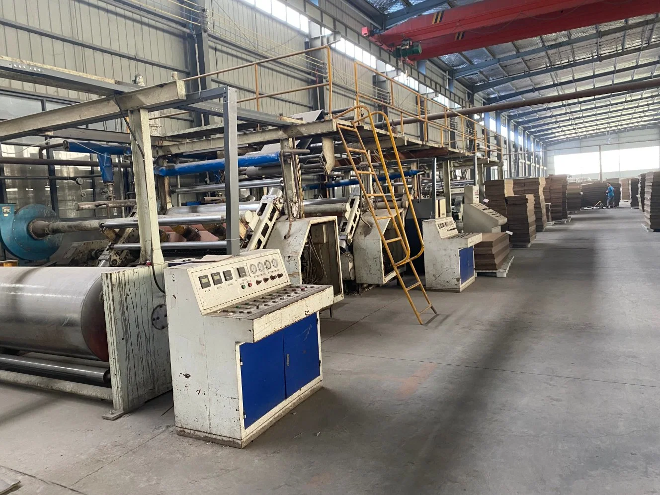 Paper Mill Recycled Material Corrugated Making Machine Cardboard Box Production Line