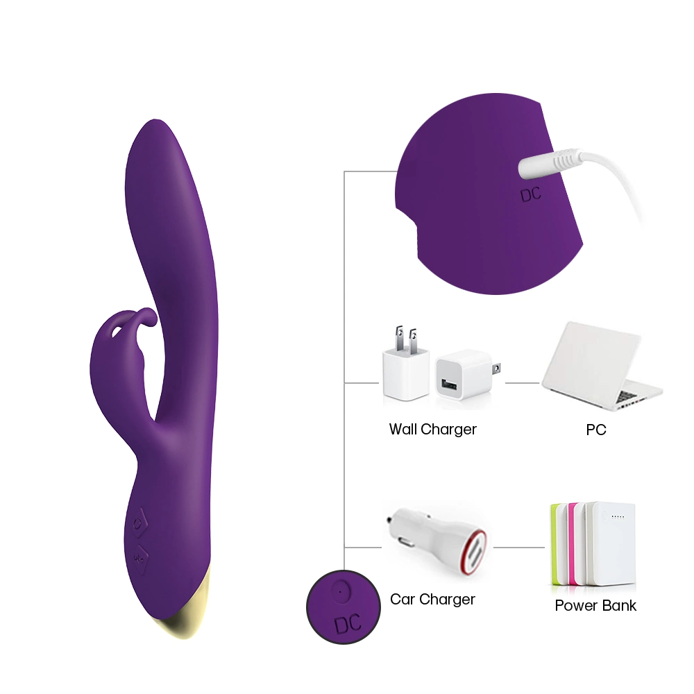 Rabbit Vibrator Dual Motor Stimulation C-Spot Orgasm Sex Toy Women Vibrator Adult