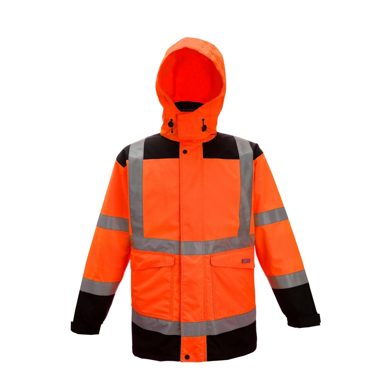 Safety Customized Cycling Running Hi Viz Apparel Reflective Waterproof Work Wear