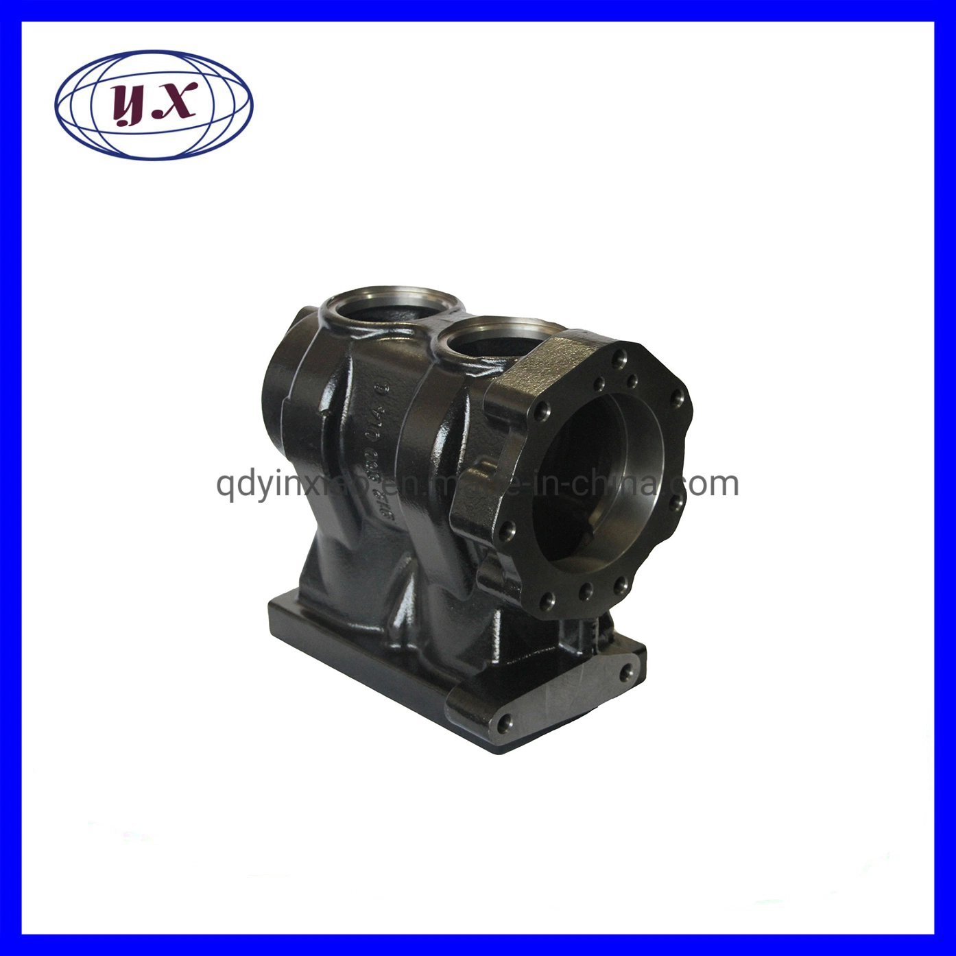 Custom Aluminum Alloy Die-Cast Housing for Automotive Air Conditioning Compressor