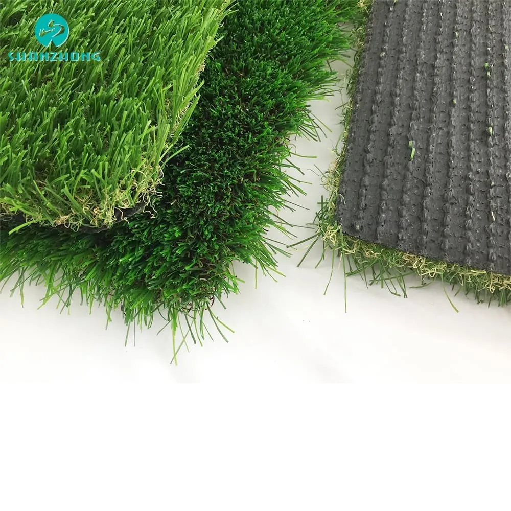 De bonne qualité de l'herbe Eco-Friendy Gazon synthétique de football de l'aménagement paysager magnifique Green élastique tapis de gazon Gazon artificiel Les animaux de compagnie Aire de jeu de football de jardin