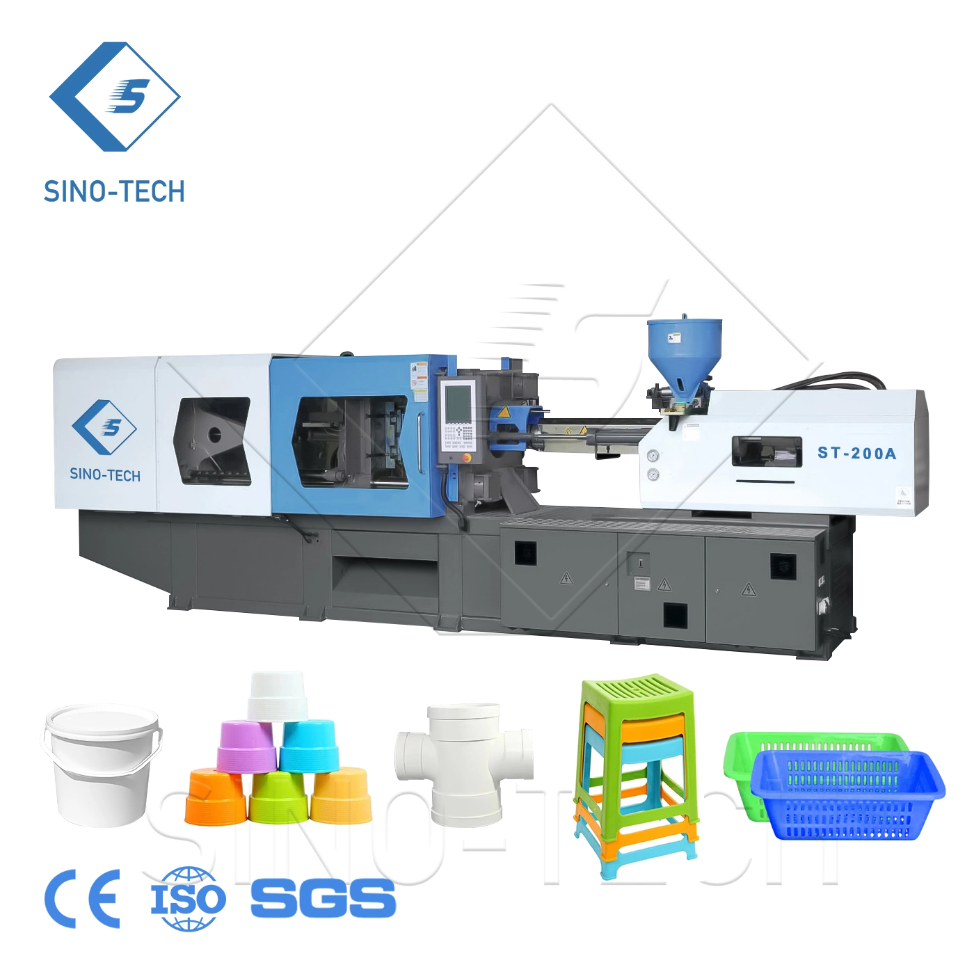 Hydraulic & Mechanical Desktop Molding Plastic Chair Injection Moulding Machine with CE