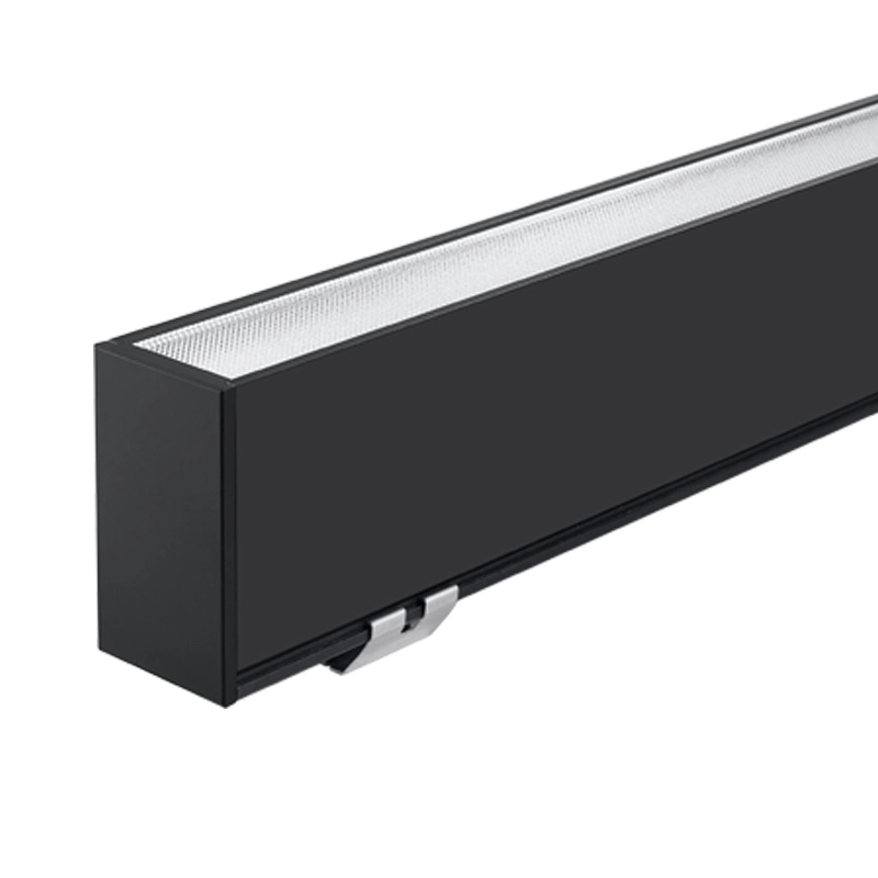 LED comercial Alumínio Linear Luz Perfil Suspensão passíveis de luz com 50mm de largura