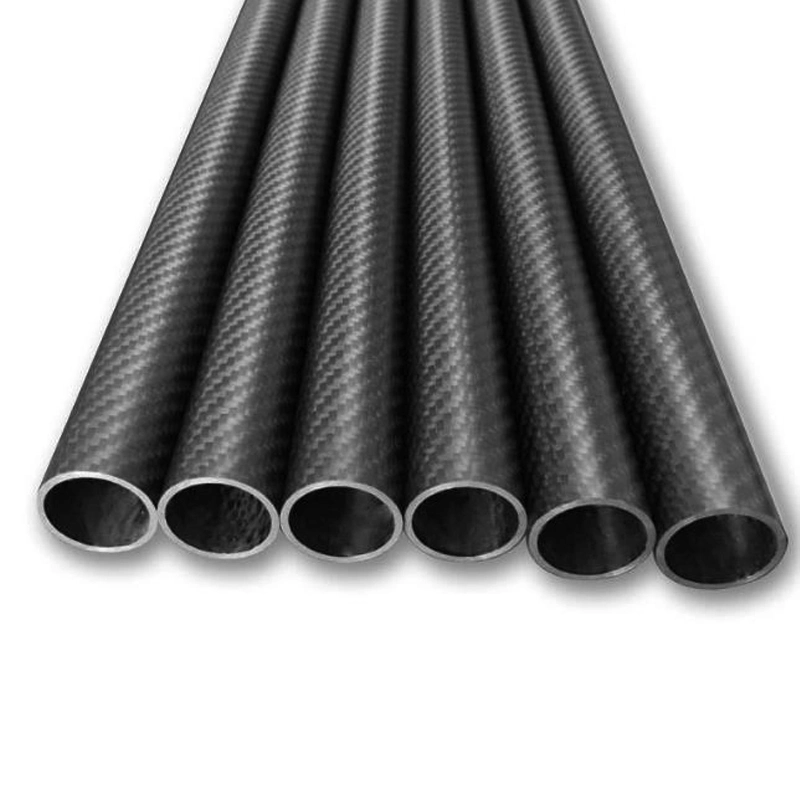 Light Weight Direct Manufacturer Industrial Custom Full Carbon Fiber Round Tube Pipe