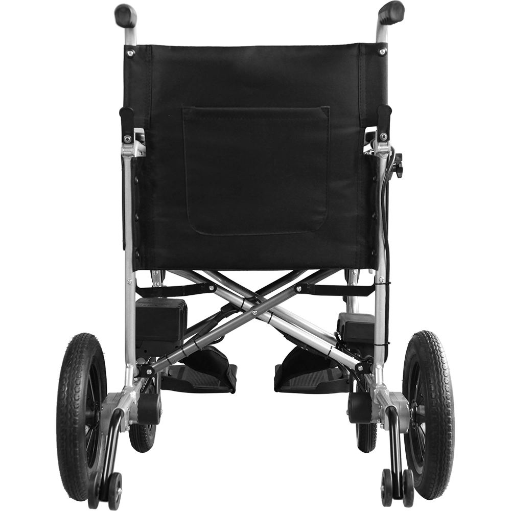 New Foldable Electric Wheelchair Aluminum Lightweight Power Wheel Chair with Lithium Battery