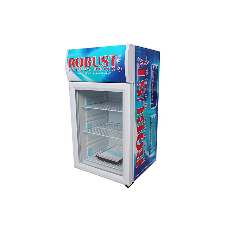 Table Top Mini Bar Glass Door Display Beverage Cooler Sc-42L