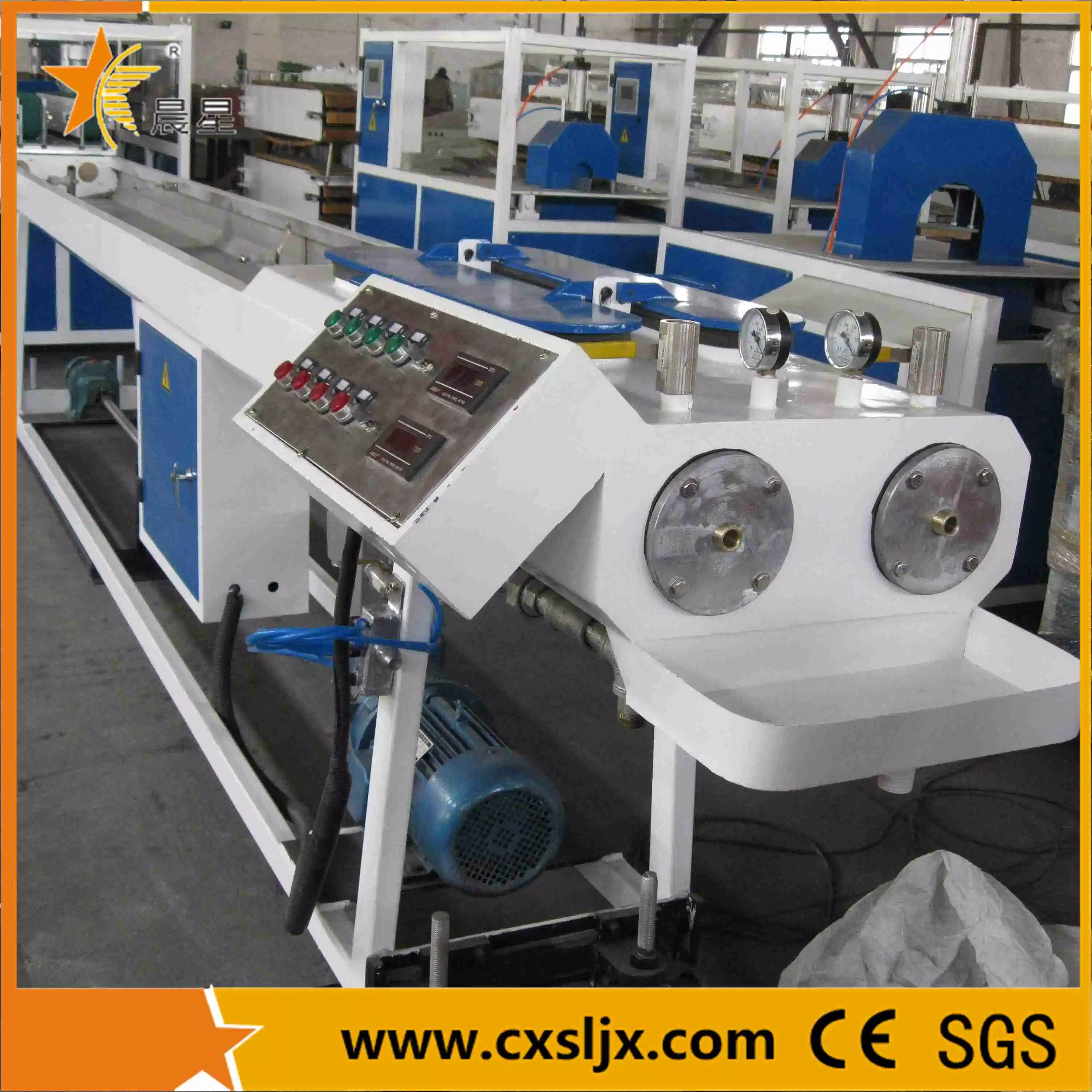 Small Diameter PVC Double Pipe Production/Extrusion Line 16-63mm Small Diameter PVC Twin Pipe Making