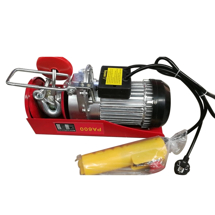 CE Tested Workshop 110V 800kg 1200kg Electric Mini Hoist