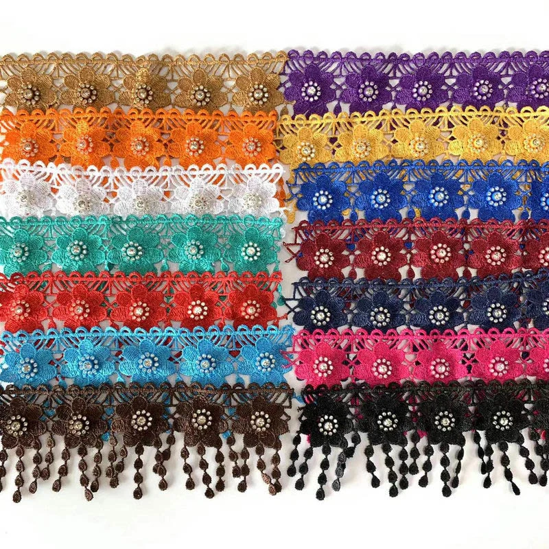 Wholesale/Supplier More Style Water Soluble Embroidery Lace for Garment