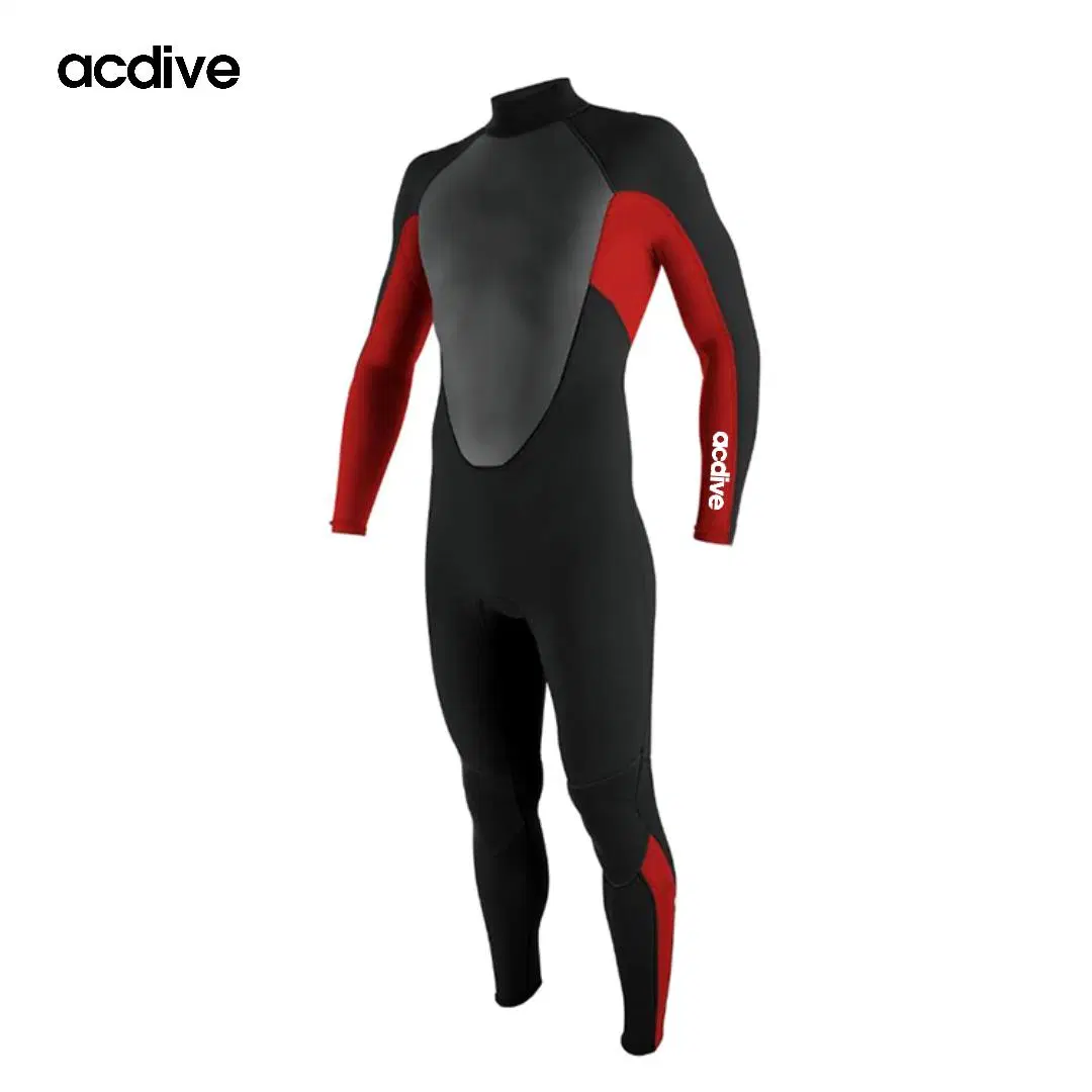 Buceo profesional Surf Buceo personalizado Snorkeling vela 3mm elástico Neopreno Hombre Wetsuit