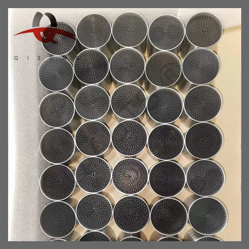 [Qisong] Metallic Monolith Substrate Metal Catalytic Converter