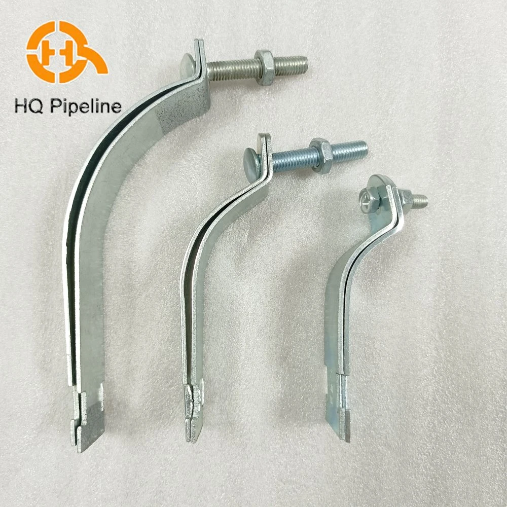 UL/FM Carbon Steel Galvanized/ Copper Plated Split Ring Pipe Hangers for Strut Channel Pipe